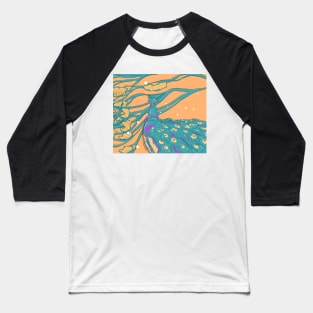 An Elegant Peacock Baseball T-Shirt